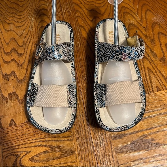 Alegria Keara Fawn Fancy Slide Sandal Sz EU 41 or US 10.5-11 Comfort Shoe - Picture 2 of 12